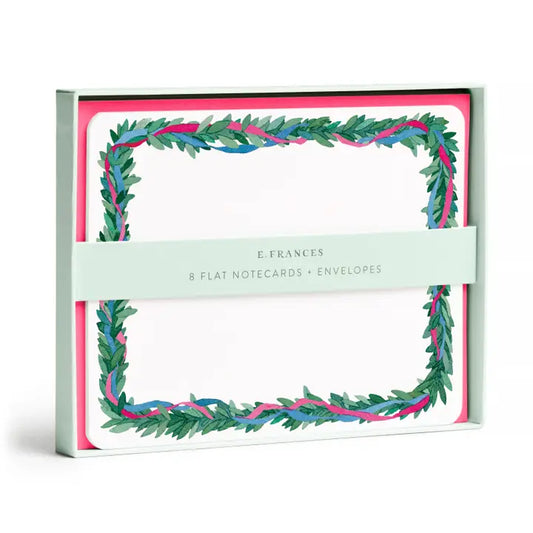 Colorful Wreath Flat Note Set