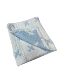 Airplane baby blanket w/ monogram