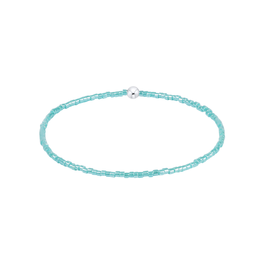 Hope Classic Sterling Bracelet - Sea Glass