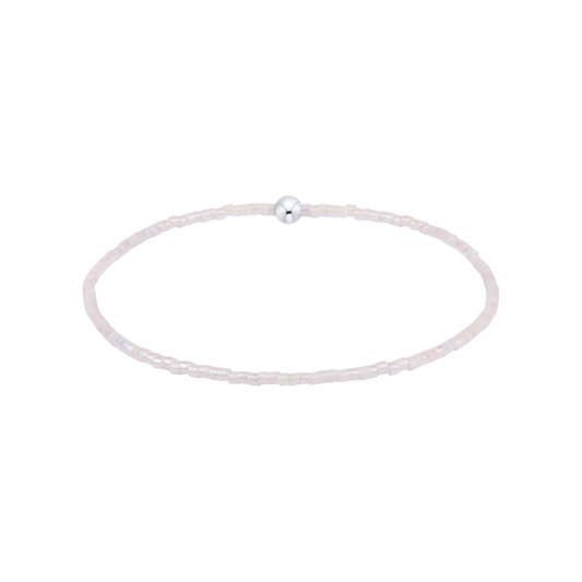Hope Classic Sterling Bracelet - Silky White