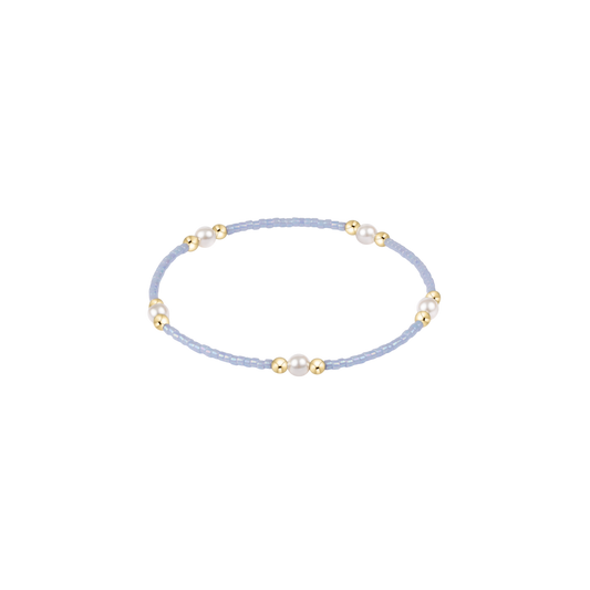 Hope Purpose Pearl Bracelet - Ocean Mist