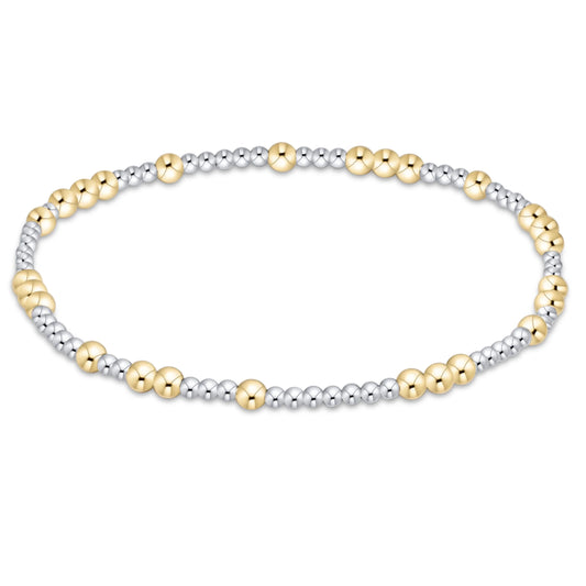 hope unwritten mixed metal 3mm bracelet