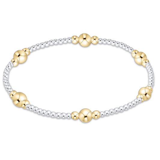 purpose mixed metal 5mm bracelet