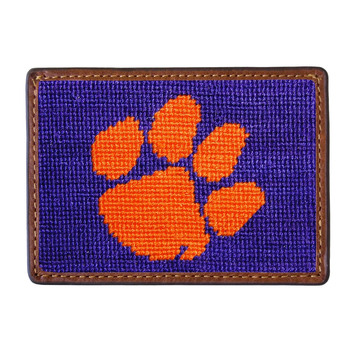 Collegiate Card Wallet needlepoint