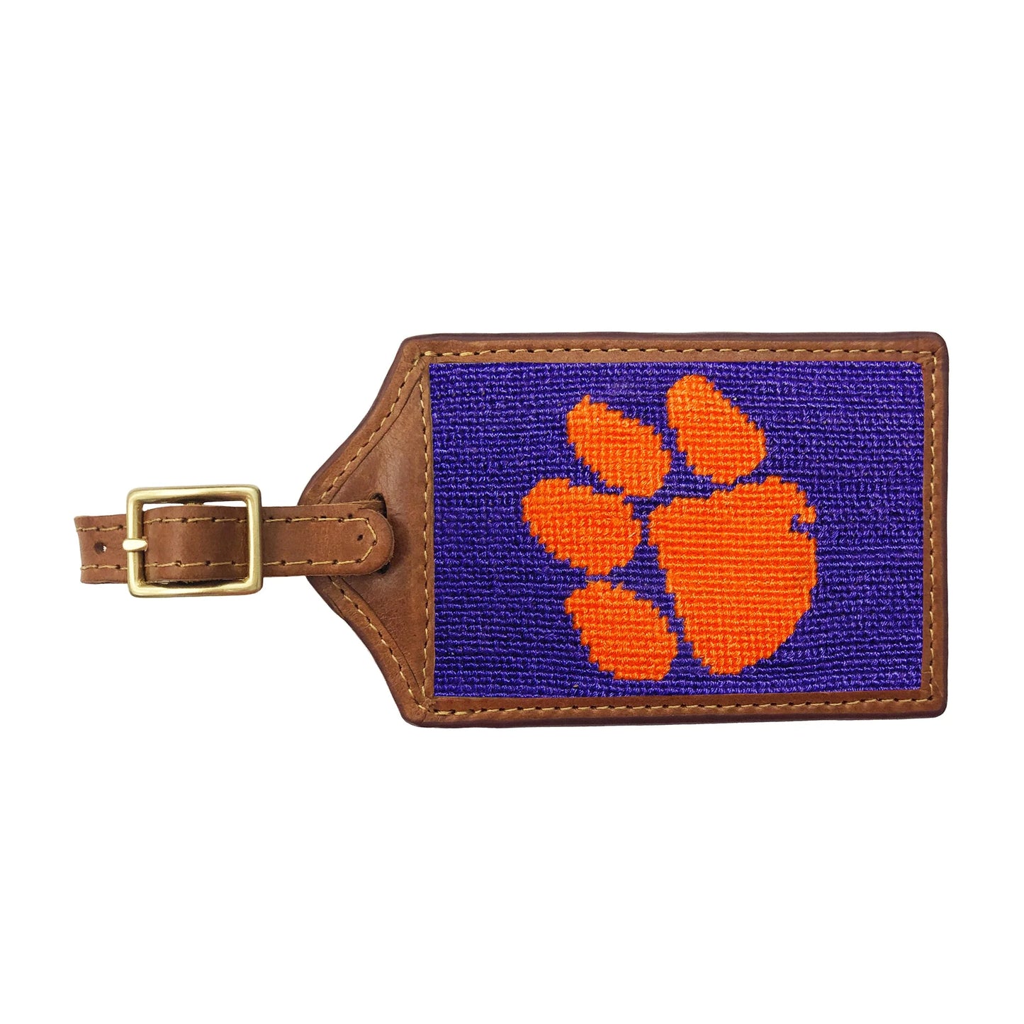 Collegiate Luggage Tag Needlepoint