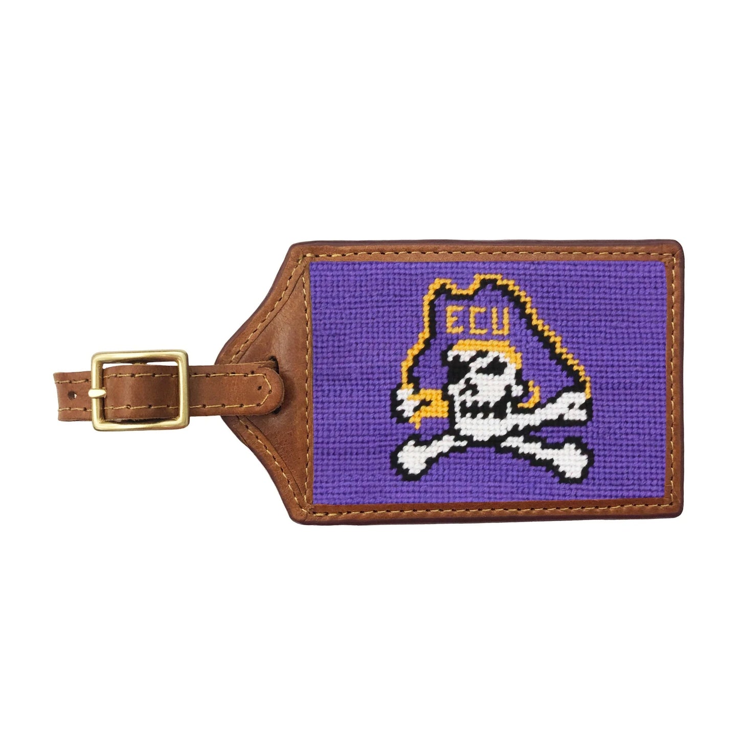 Collegiate Luggage Tag Needlepoint
