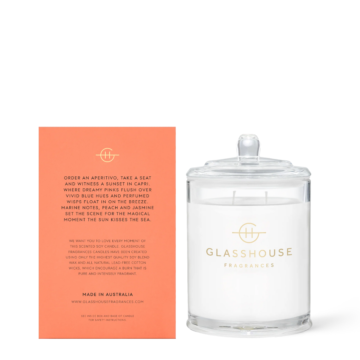 13.4 oz. Candle - SUNSETS IN CAPRI