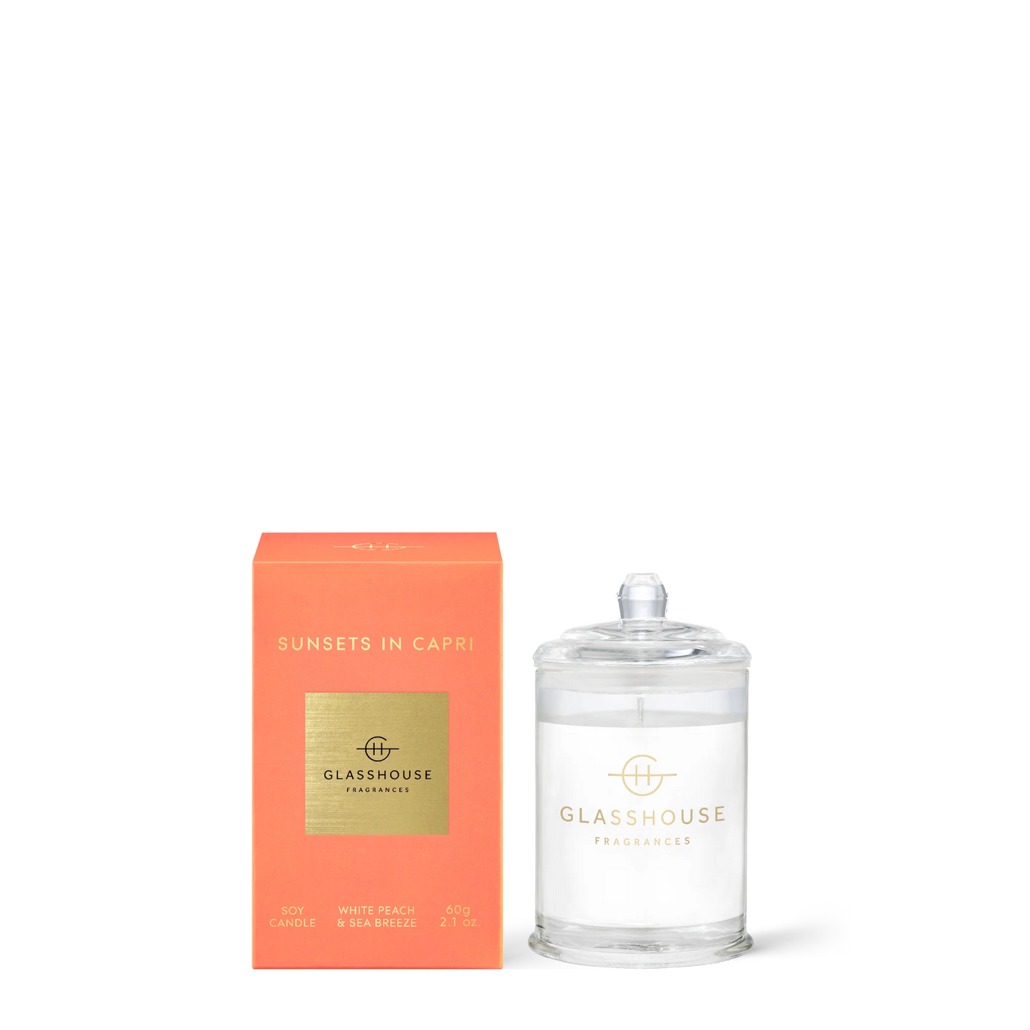 2.1 oz. Candle - SUNSETS IN CAPRI