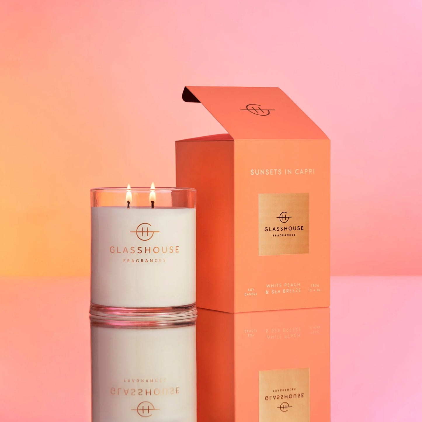 13.4 oz. Candle - SUNSETS IN CAPRI