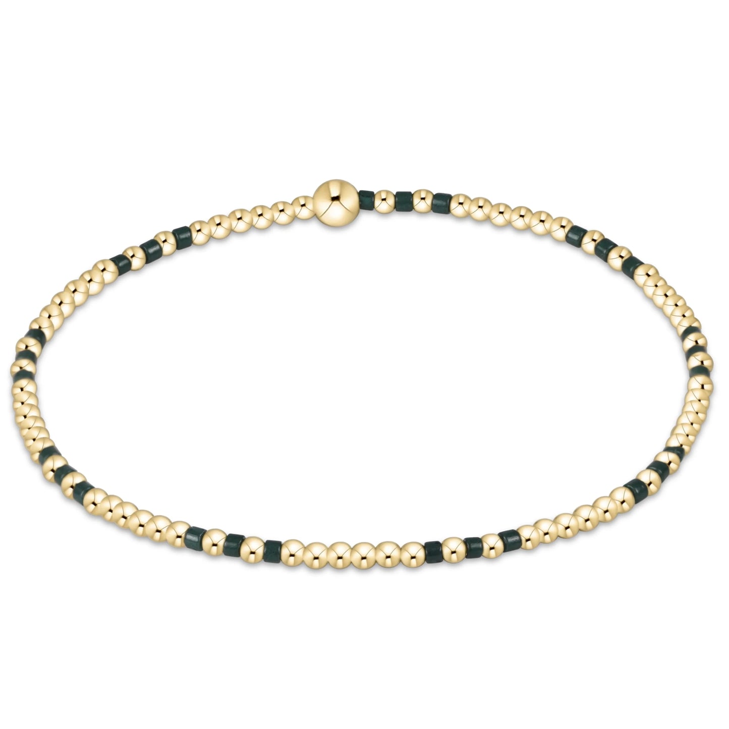 Gameday Hope Joy Pattern 2mm bead bracelet