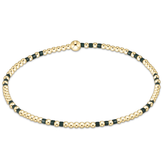 Gameday Hope Joy Pattern 2mm bead bracelet