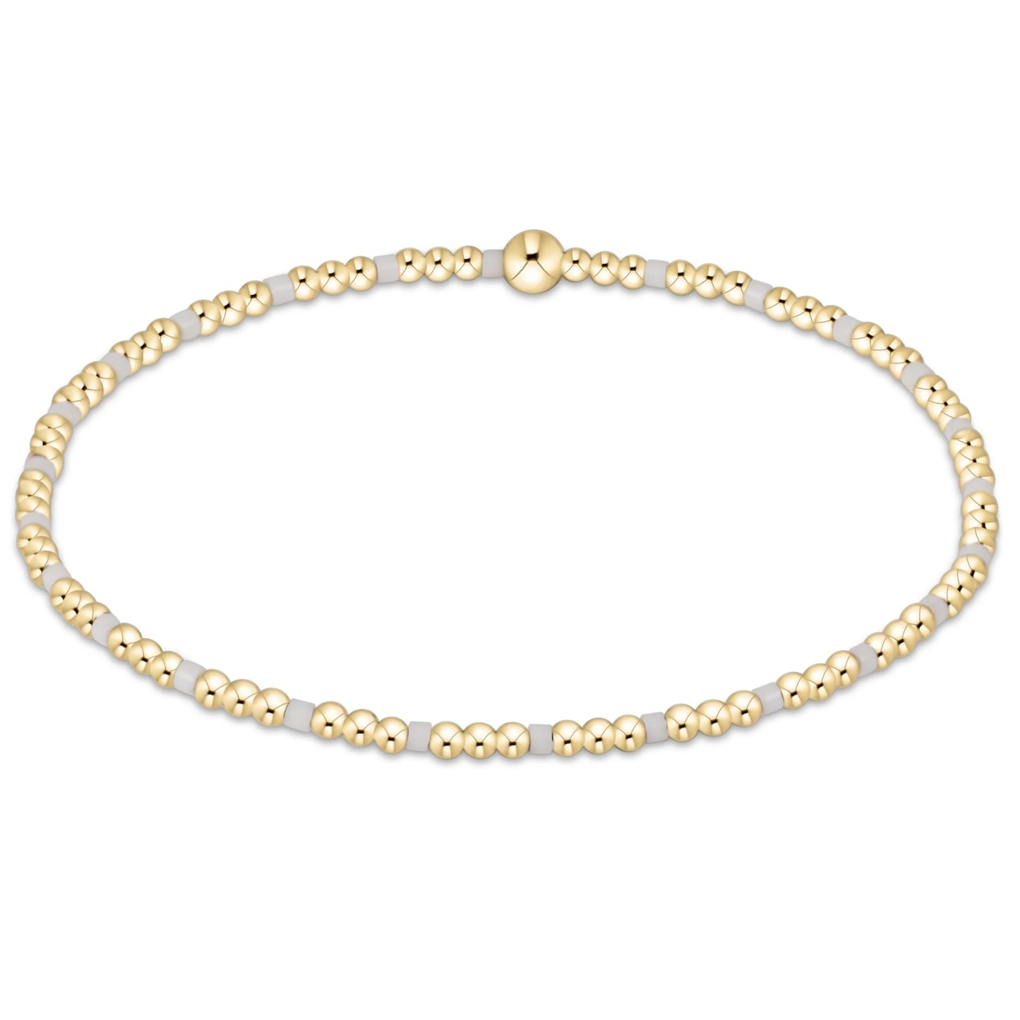 Gameday Hope Sincerity Pattern 2mm Bead Bracelet