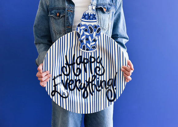 Big entertaining platter - Happy Everything!