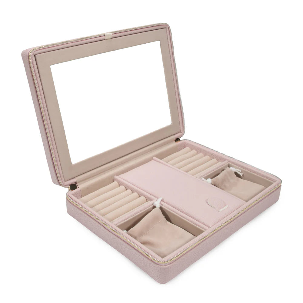Leah Large Travel Jewelry Case