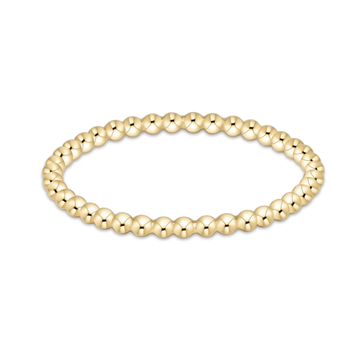 Classic Gold 1.5mm Bead Ring - Size 7