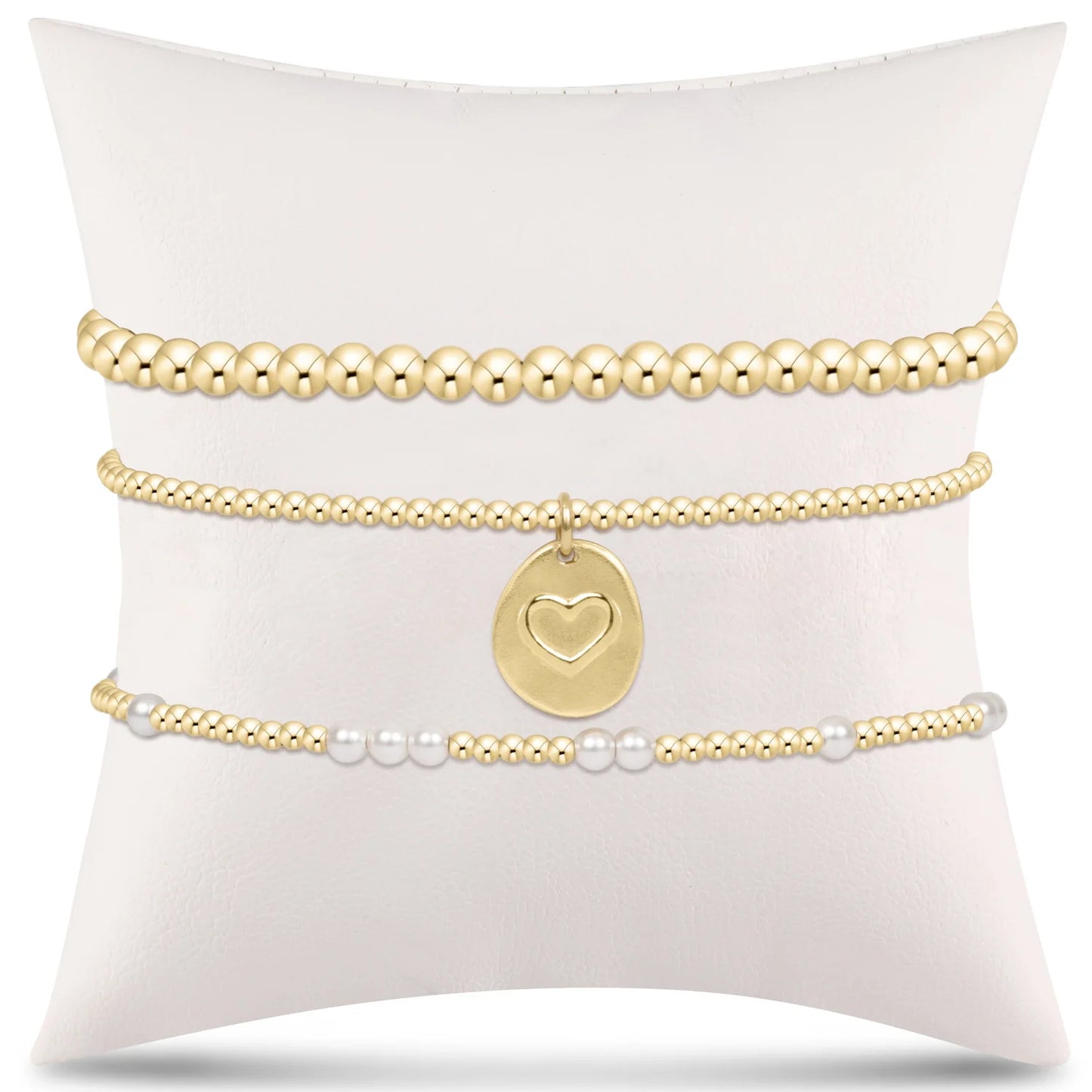 Classic Gold 2mm Bracelet - Inspire Small Gold Disc