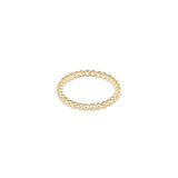 Classic Gold 2mm Bead ring