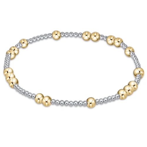 Hope unwritten bracelet - mixed metal 4mm