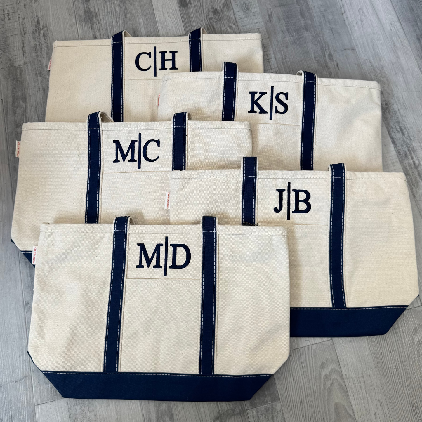 Medium boat bag - includes monogram