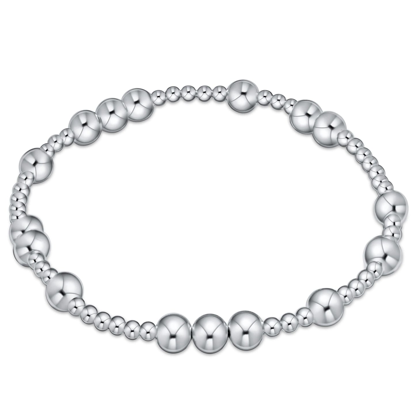 Hope Unwritten 5mm bead bracelet - Sterling