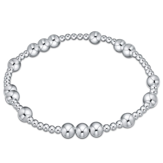 Hope Unwritten 5mm bead bracelet - Sterling