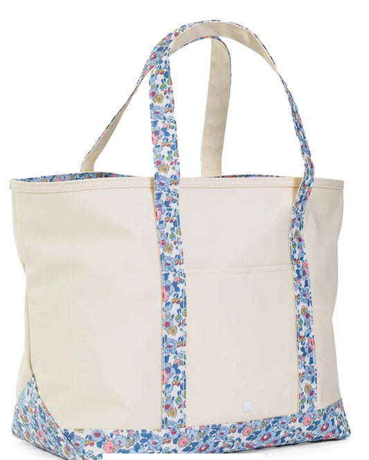 Maxi Tote- Coated Canvas