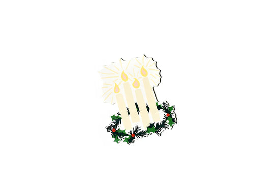 Advent wreath mini attachment