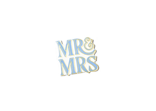 Blue Mr. and Mrs. Mini attachment