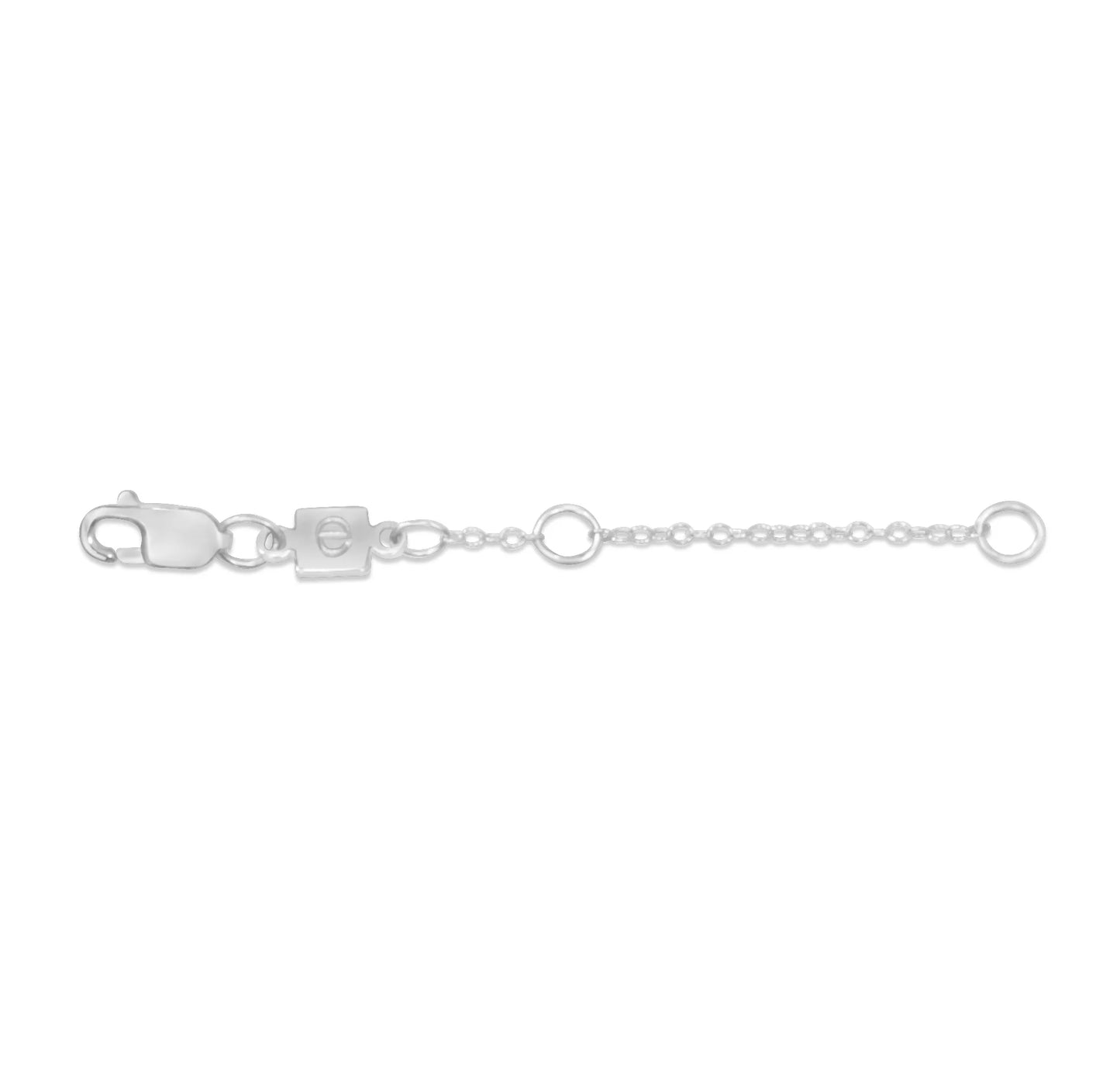 2" necklace extender - sterling
