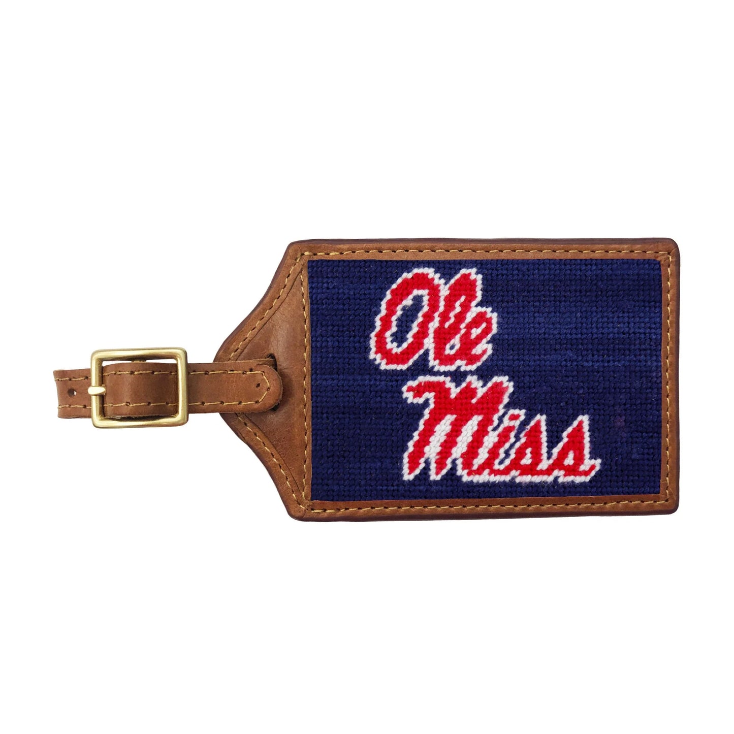 Collegiate Luggage Tag Needlepoint