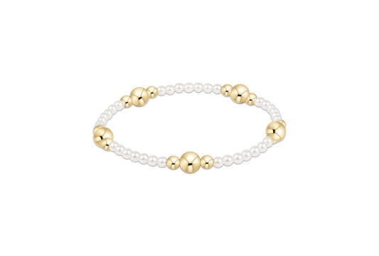 Purpose Gold 6mm Pearl Bracelet
