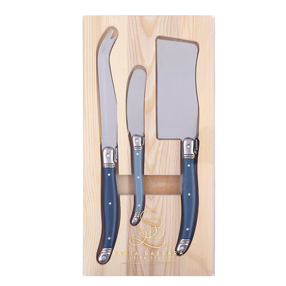 Blue Charcuterie Knives