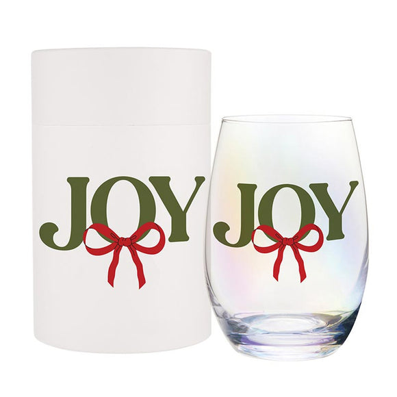 Wine Glass In Tube - Joy