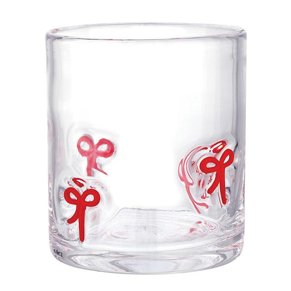 Red Bow Dof Icon Glass