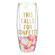 Double Wall Champagne Glass - This Calls For Confetti