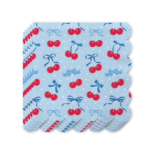 Cherry Pop Cocktail Napkins