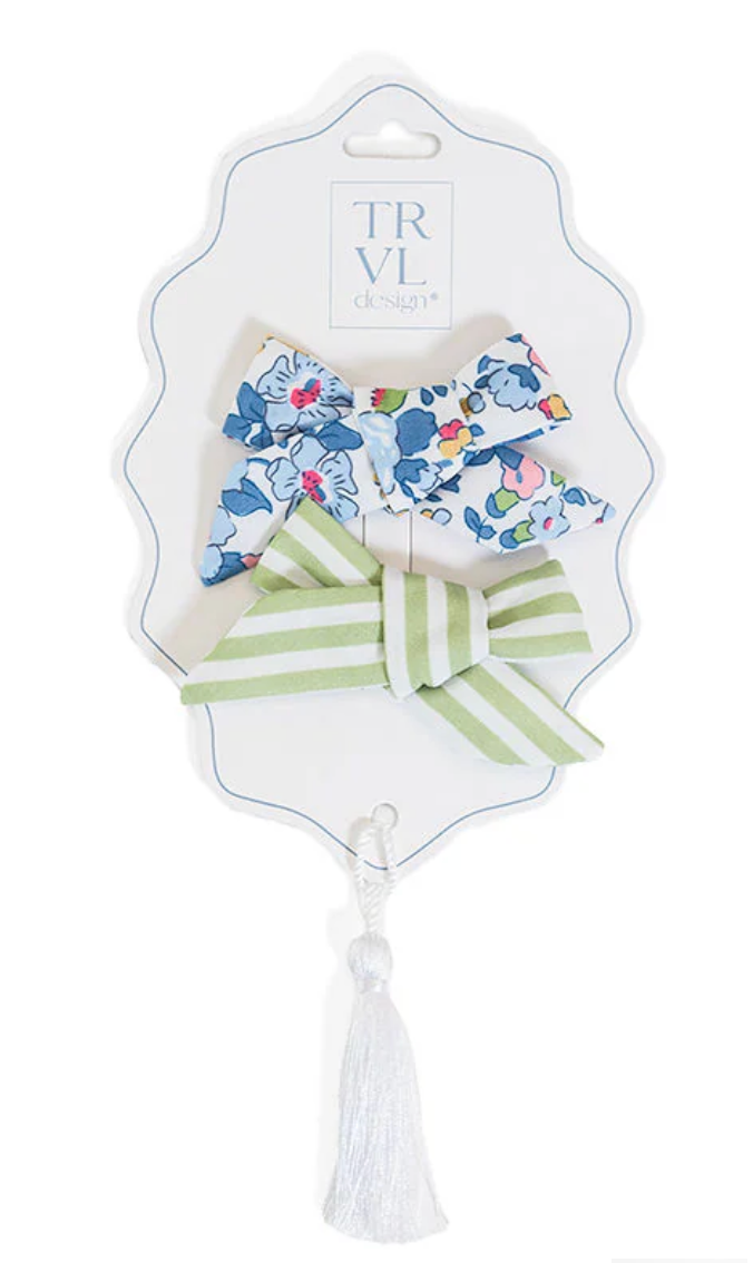 Signature Bow Clip Set of 2