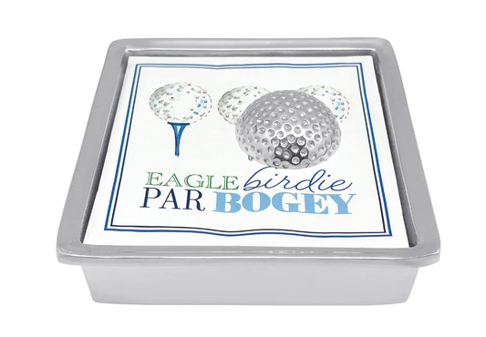 Golf Ball Signature Napkin Box