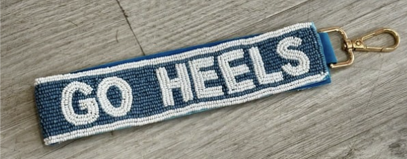 Beaded Wristlet - collegiate beaded