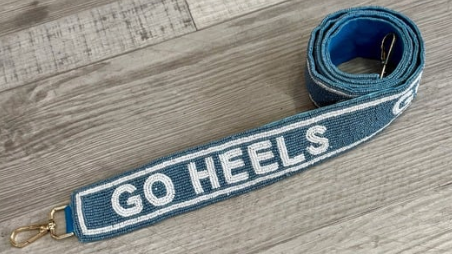 Bag strap collegiate beaded