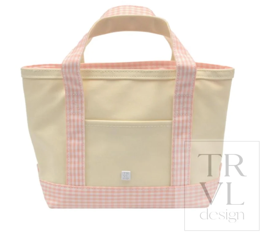 MINI TOTE - COATED CANVAS