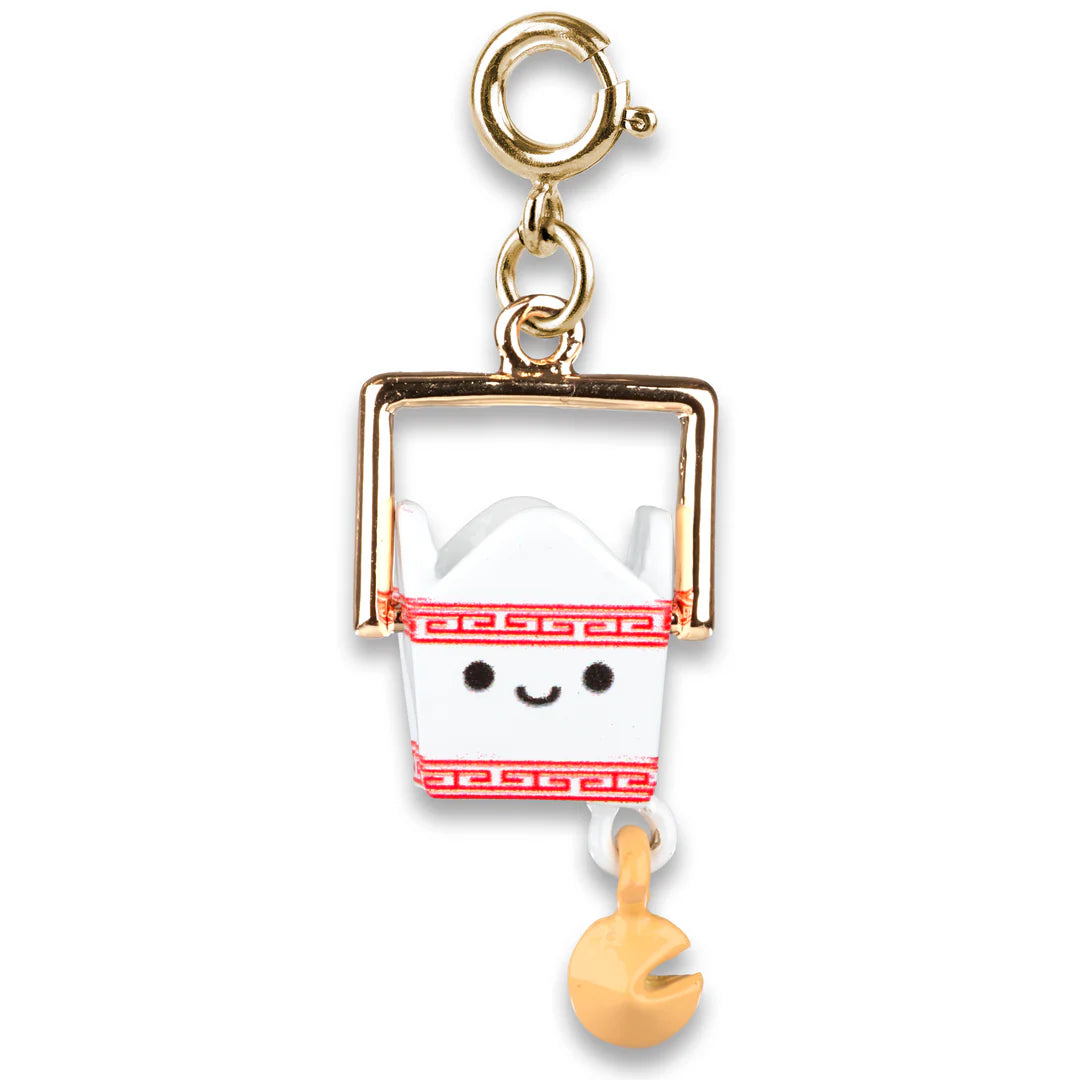 Gold Takeout Charm