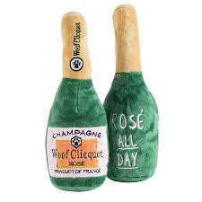 Woof Clicquot Rose' Large