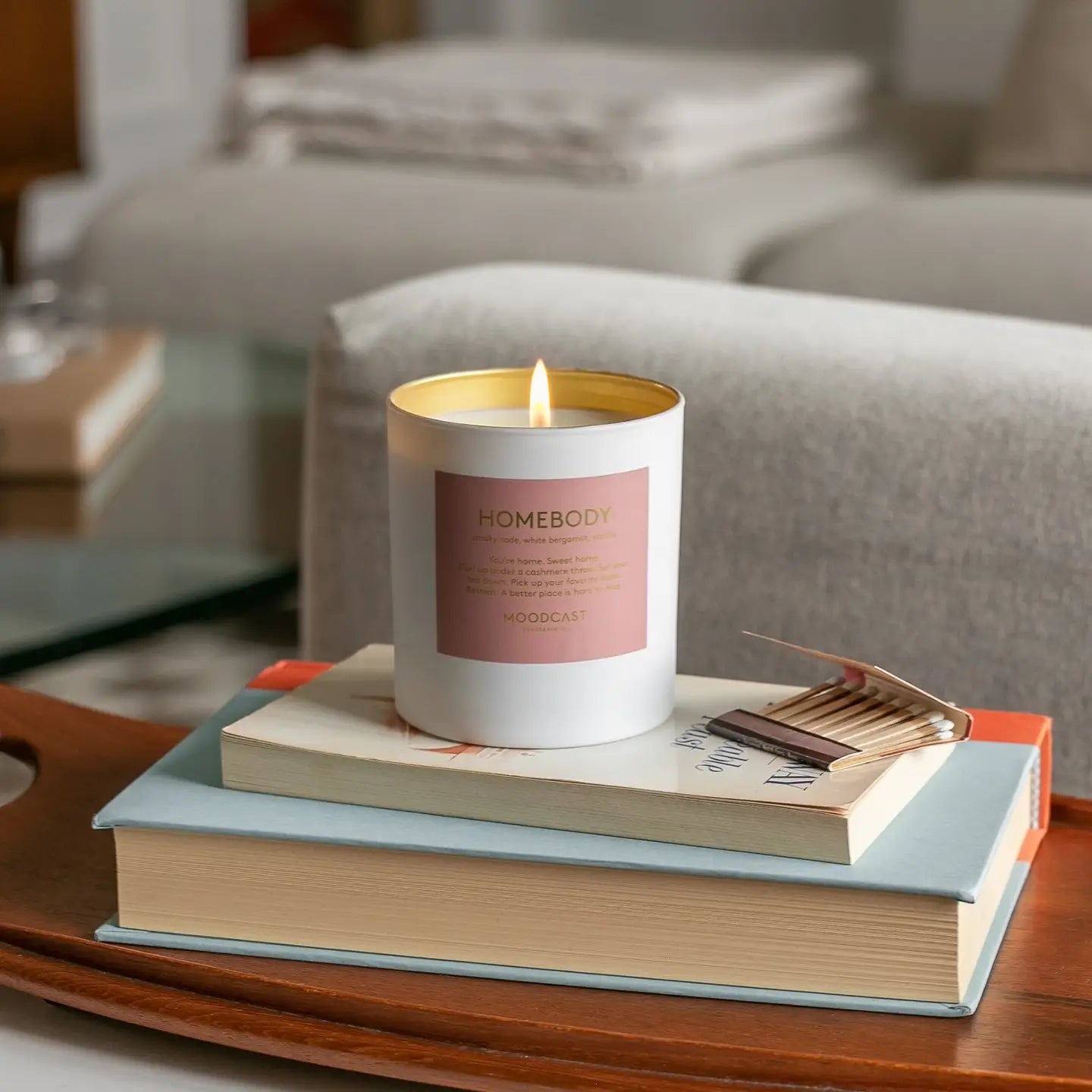 Homebody - Coconut Wax Candle - Persona - 8 oz Glass Jar