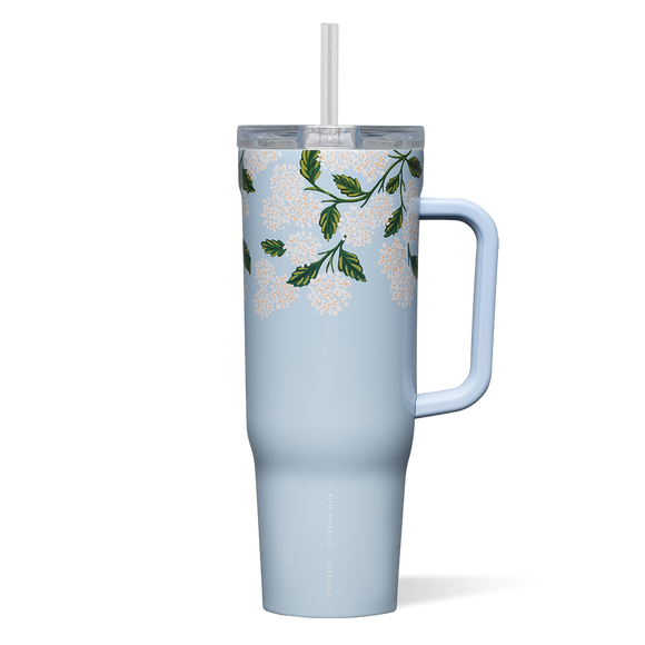 Cruiser - 40oz Rifle Paper - Gloss Blue Hydrangea