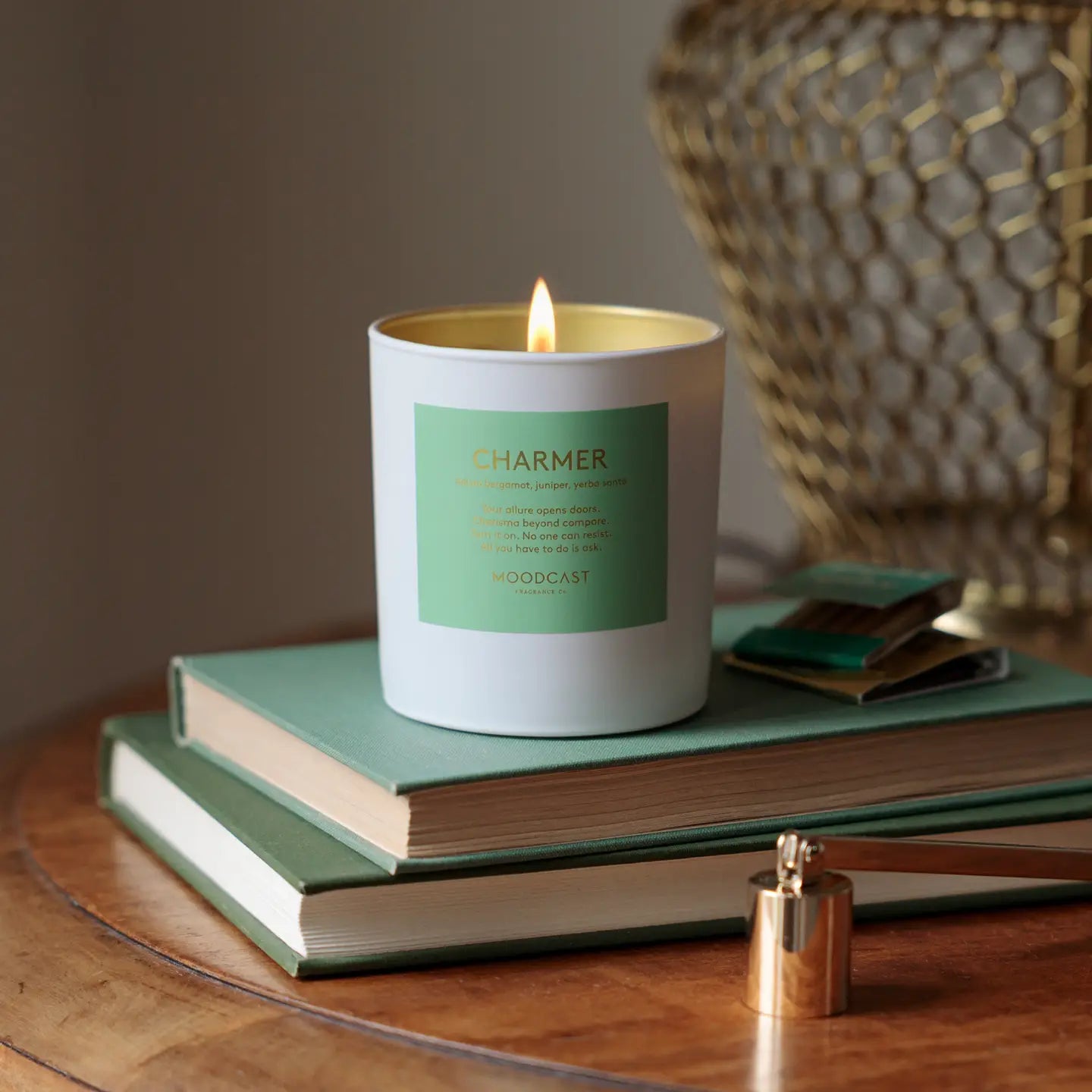 Charmer -Coconut Wax Candle - Persona - 8 oz Glass Jar