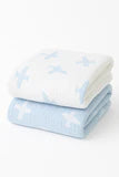 Airplane baby blanket w/ monogram