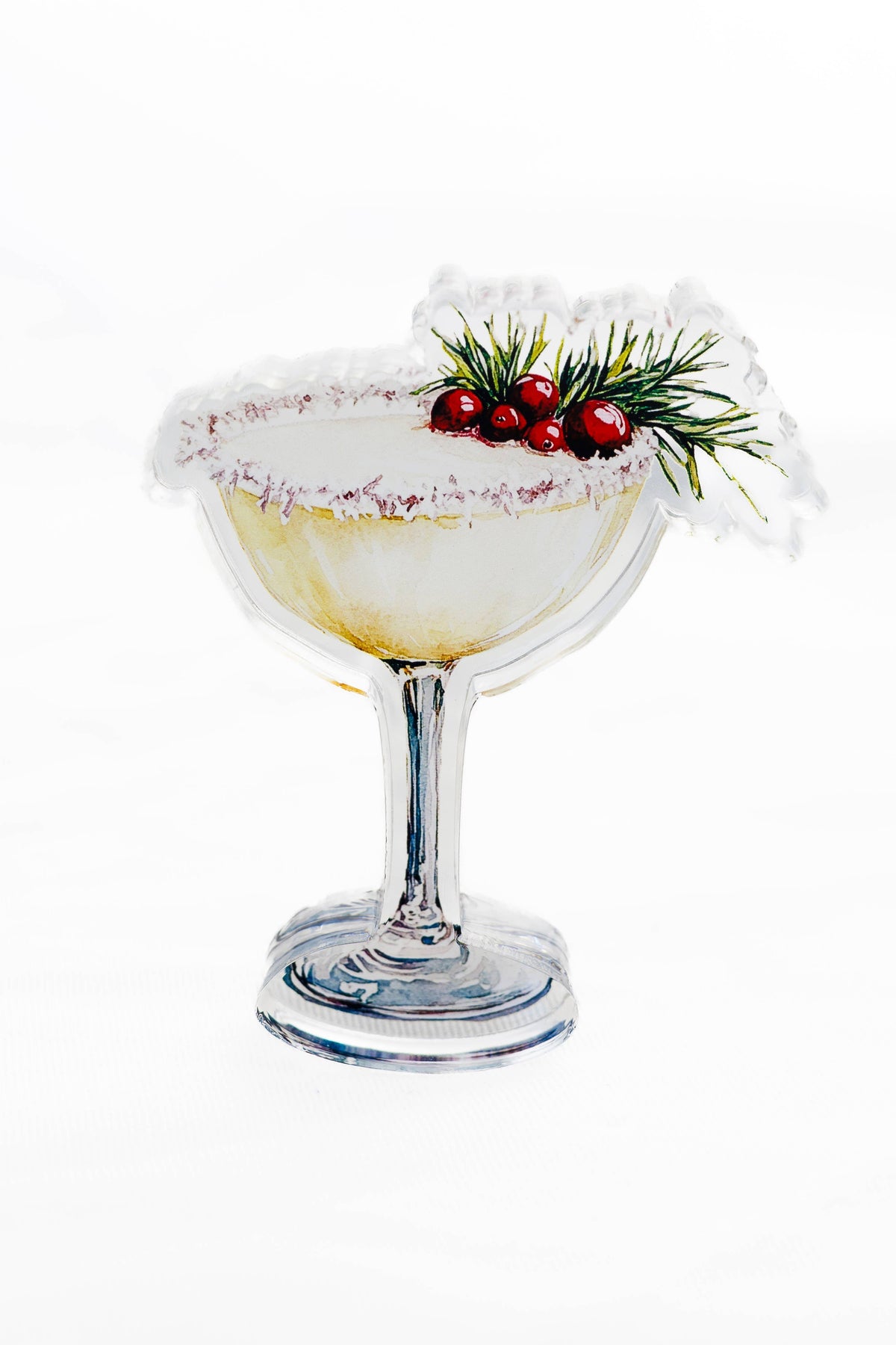 Acrylic Napkin Weight, Festive Cocktail