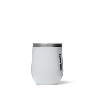Stemless - 12oz Gloss White