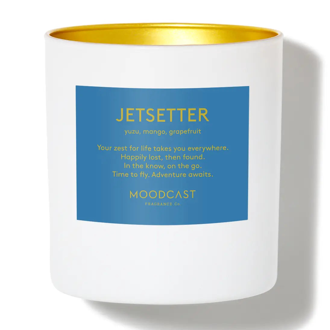 Jetsetter -Coconut Wax Candle - Persona -  8 oz Glass Jar